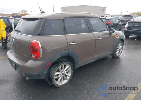2013 Mini Countryman Cooper z USA, uszkodzony, nr VIN WMWZB3C58DWM31325